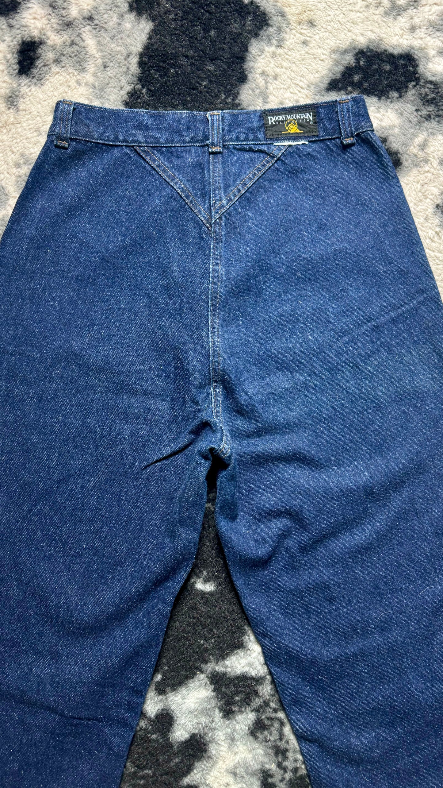 Diamond Pocket Blue Jean Rockies 27" (LONG/CURVY FIT)