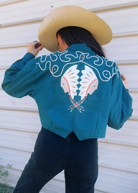 Indian Outlaw Crop Top (L)