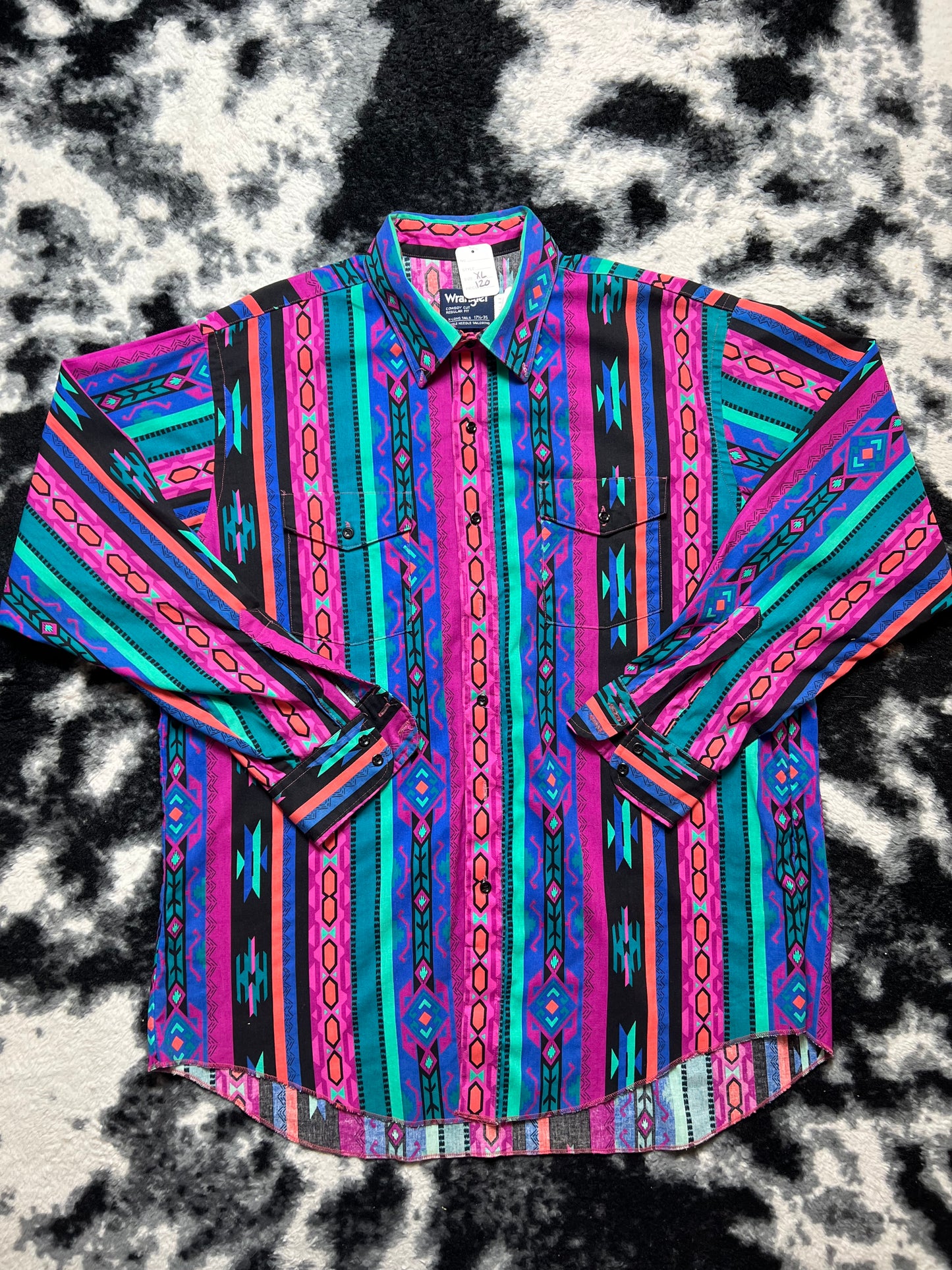 Neon Wrangler Button Down (L)