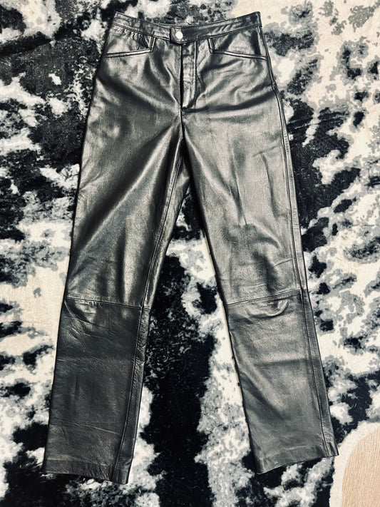 Vintage Wilsons Leather Pants Size 4