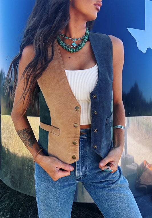 Retro Cowgirl Vest (S)