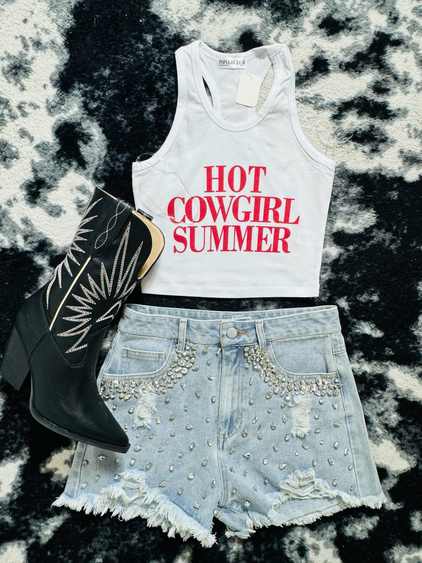 Hot Cowgirl Summer Tank